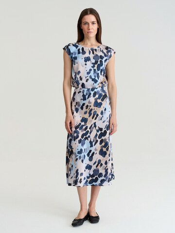 TATUUM Rok 'Satini' in Beige: voorkant