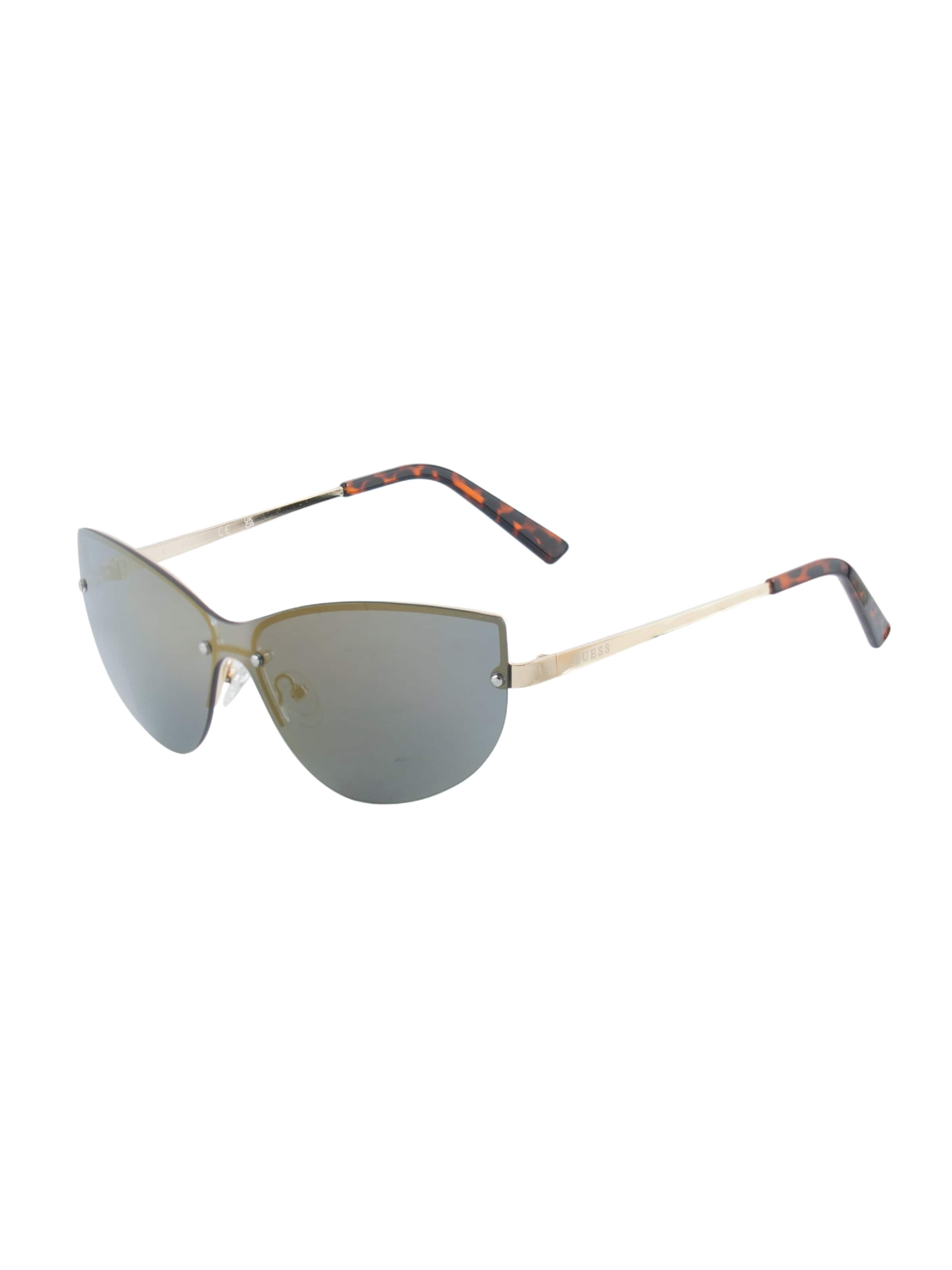 GUESS Zonnebril 'Sonnenbrille' in Goud: voorkant