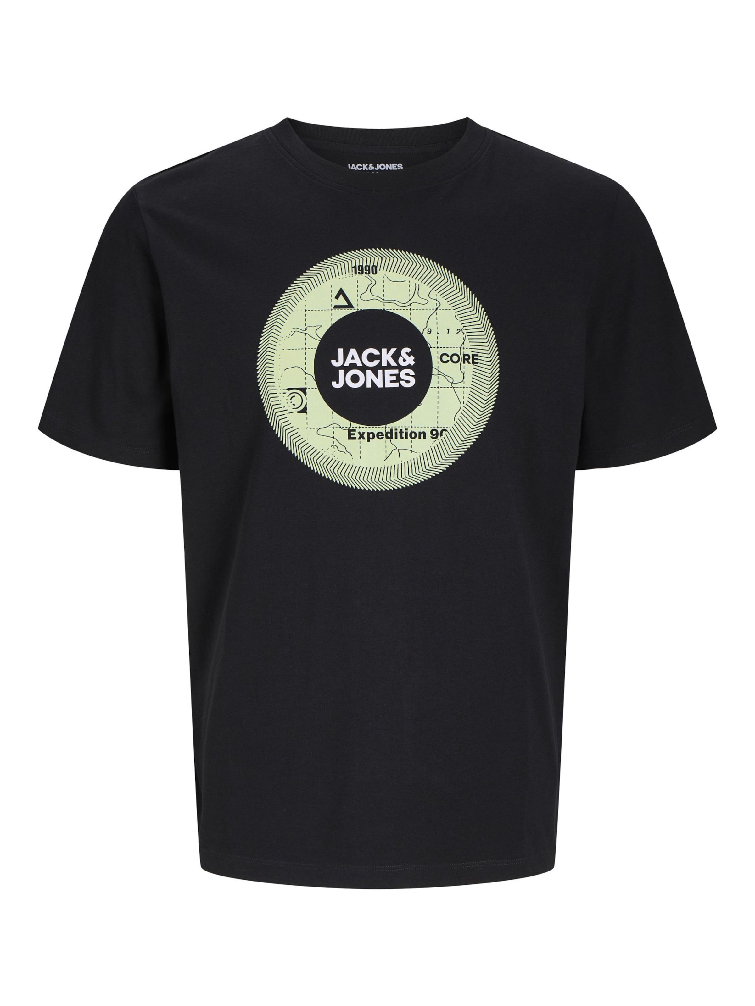 T-Shirt JACK & JONES en noir : devant