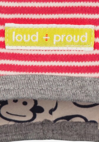 Bonnet loud + proud en rouge