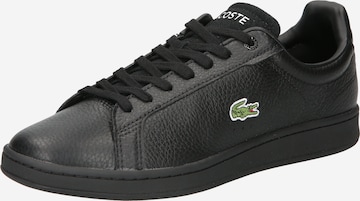 LACOSTE Platform trainers 'Carnaby' in Black: front