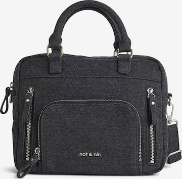Nat&NinRučna torbica ' MINI MACY ' - siva boja: prednji dio