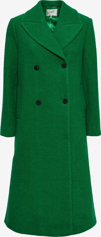 Y.A.S Демисезонное пальто 'Inferno' в Зеленый: спереди
