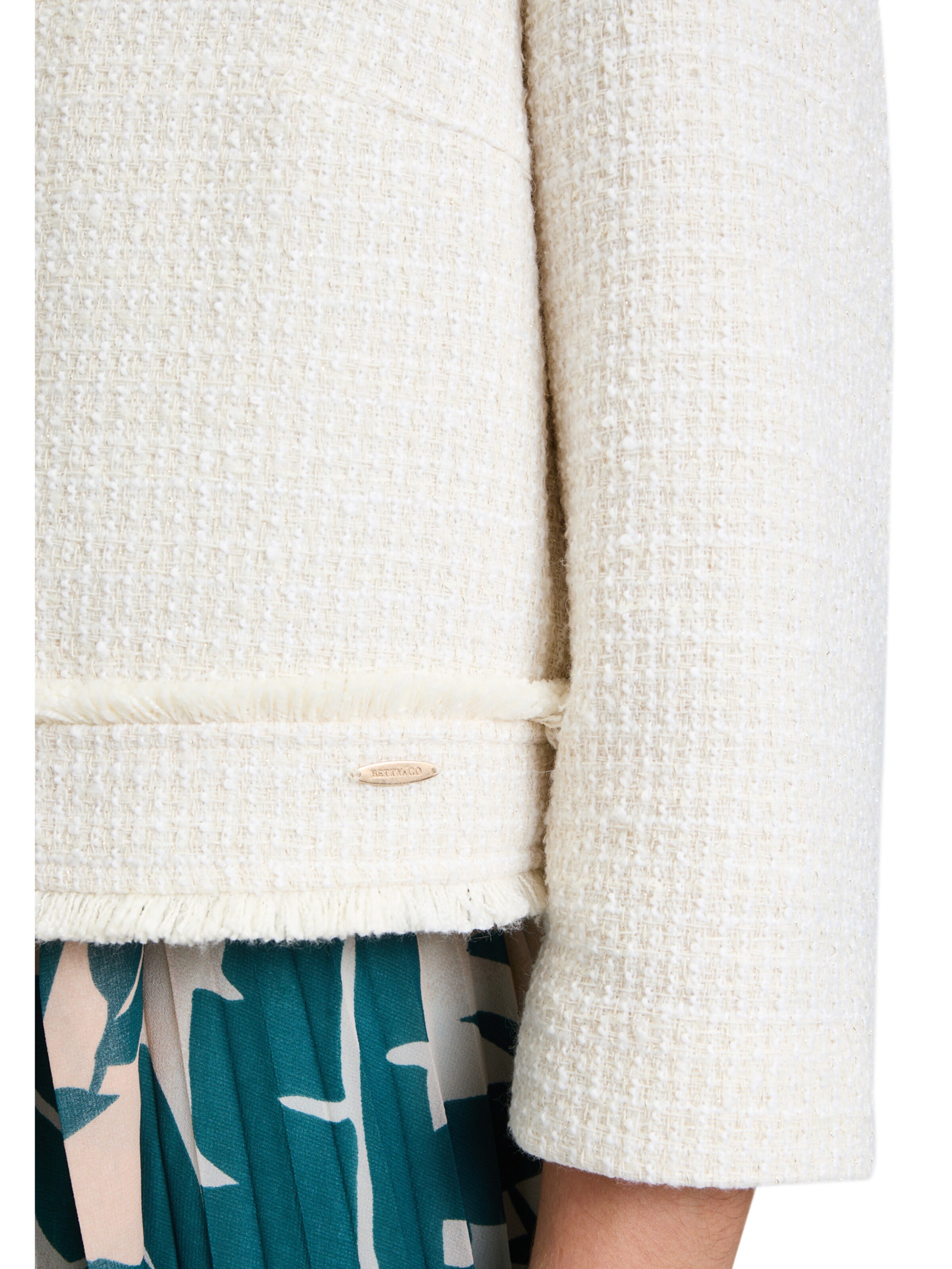 Bolero di Betty & Co in bianco