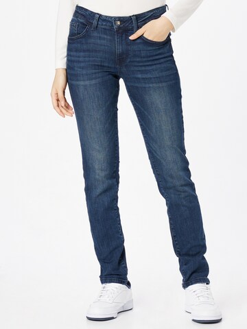 Slimfit Jeans 'Alexa' de la TOM TAILOR pe albastru: față