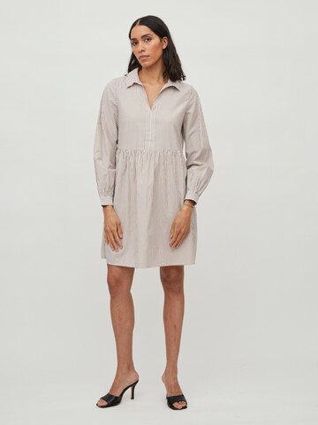 VILA Shirt Dress 'Tylla' in Brown