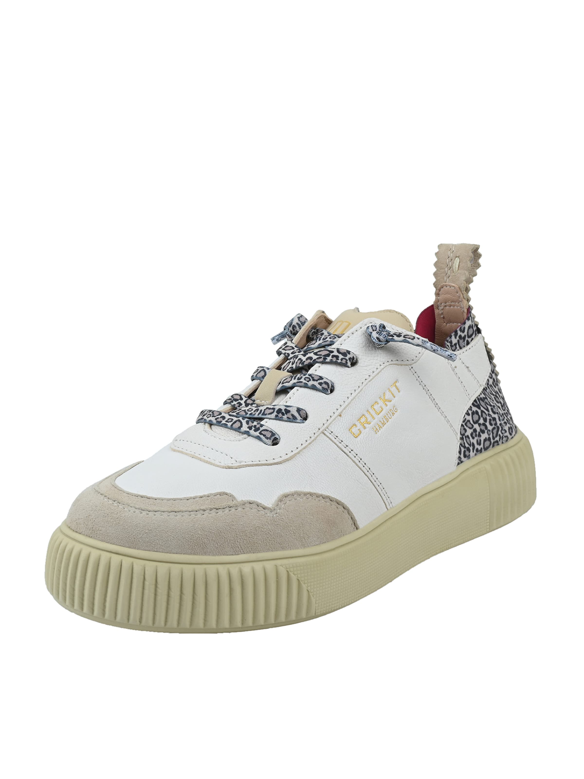 Crickit Sneakers laag ' OAKLI ' in Wit: voorkant