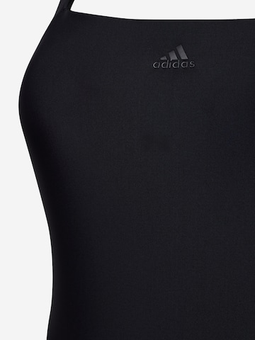 ADIDAS SPORTSWEAR Bandeau Active Swimsuit 'Iconisea' in Black