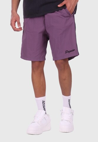 Dropsize regular Παντελόνι σε λιλά