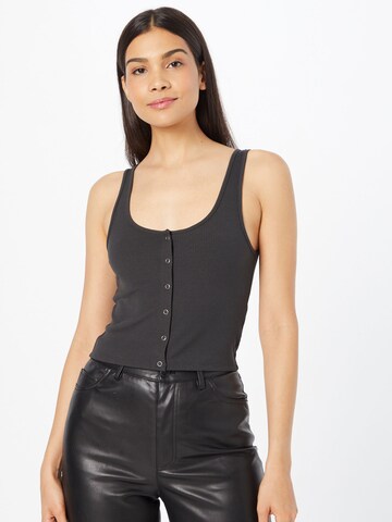 American Eagle Top in Black: front
