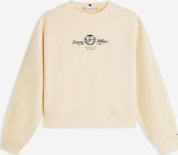 TOMMY HILFIGER Sweatshirt 'Varsity' in Beige: Vorderseite