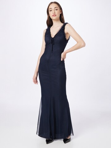 WAL G. Evening Dress 'NORA' in Blue: front