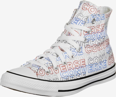 CONVERSE Sneaker in royalblau / grau / rot / weiß, Produktansicht