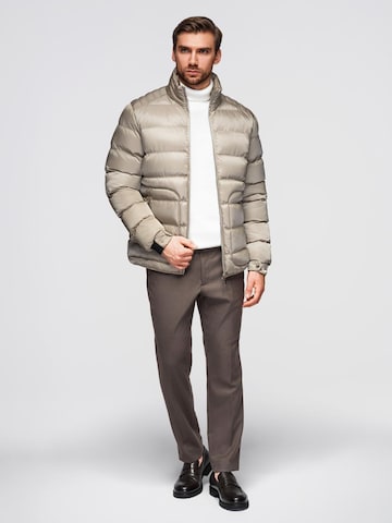 Ombre Winter Jacket in Beige