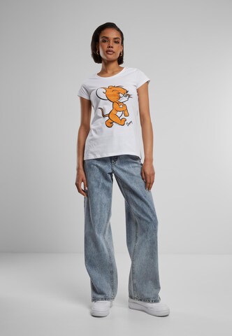 ABSOLUTE CULT - Camiseta 'Tom & Jerry Angry Mouse' en blanco