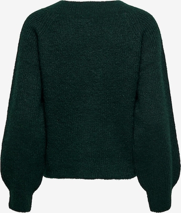 JDY Sweater 'Ingeborg Ada' in Green