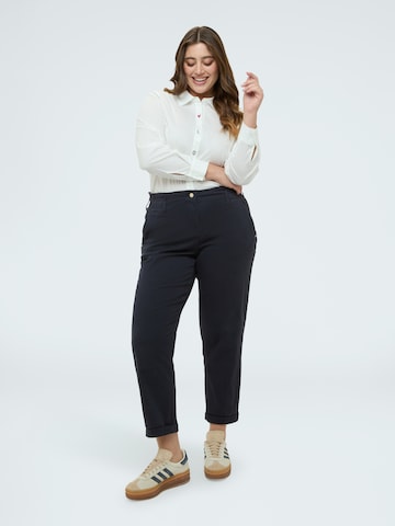 Fiorella Rubino Regular Broek in Blauw