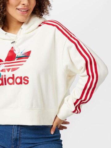 ADIDAS ORIGINALS Sweatshirt 'Thebe Magugu ' in Weiß