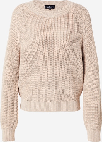 Pullover di monari in marrone: frontale