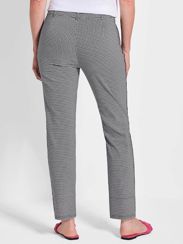 Goldner Slimfit Broek 'LOUISA' in Zwart