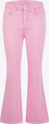 MARC AUREL Flared Jeans in Pink: front
