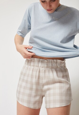 Pantaloncini da pigiama di Skiny in bianco