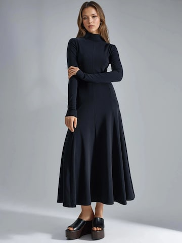 Busem Dress in Black: front