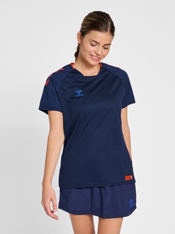 Hummel Funktionsshirt in Blau: Vorderseite