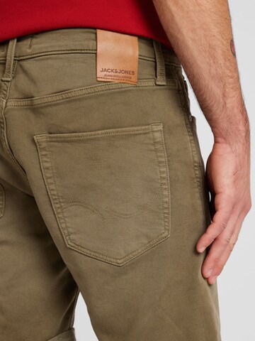 JACK & JONES Regular Jeans 'JJIRICK JJICON' in Green