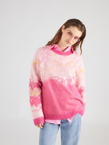 Nasty Gal Trui in Roze: voorkant