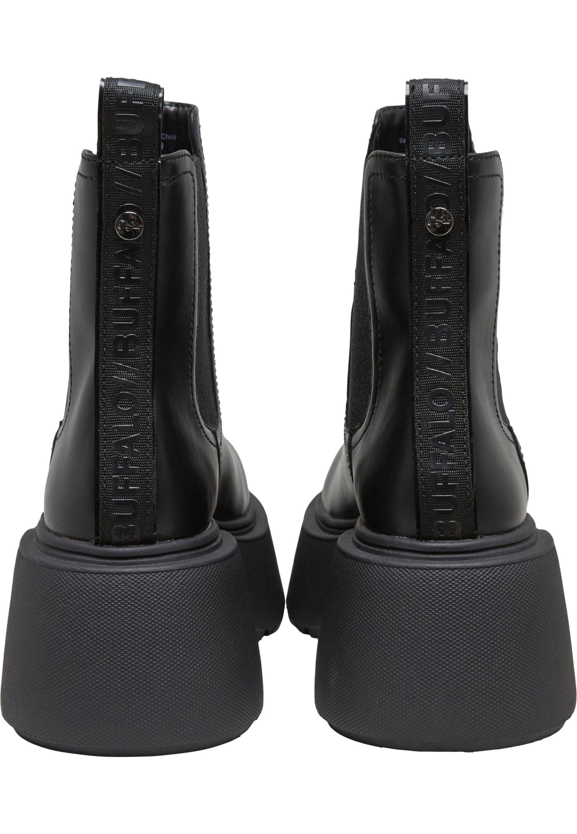 BUFFALO Chelsea boots 'Vicious' in Black