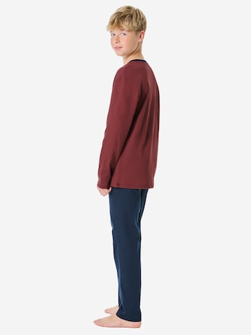 Pyjama 'Nightwear' SCHIESSER en rouge