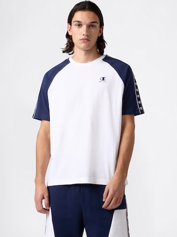 Champion Authentic Athletic Apparel - Camiseta en blanco: frente