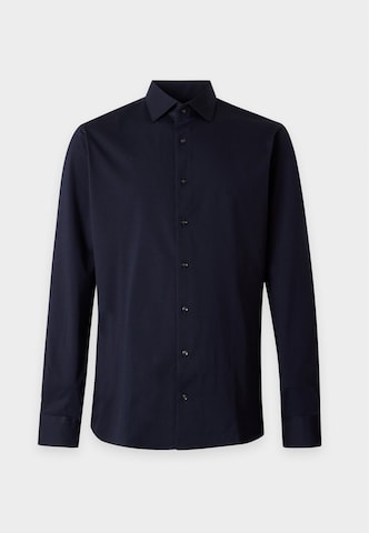 Michael Kors Slim Fit Hemd in Blau: Vorderseite