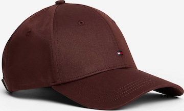 TOMMY HILFIGER Cap in Braun: Vorderseite