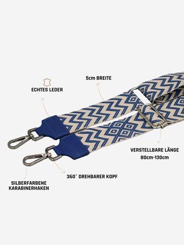 Accessoires pour sacs 'ZICK ZACK' Adel Bags en bleu
