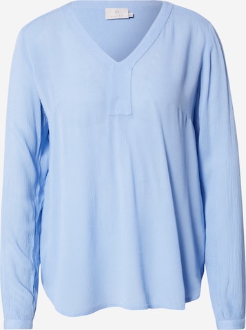 Chemisier 'Amber' Kaffe en bleu : devant