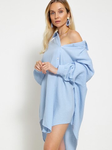 SASSYCLASSY Blouse 'lange Variante' in Blue