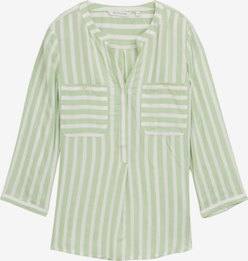 Bluză de la TOM TAILOR pe verde: față