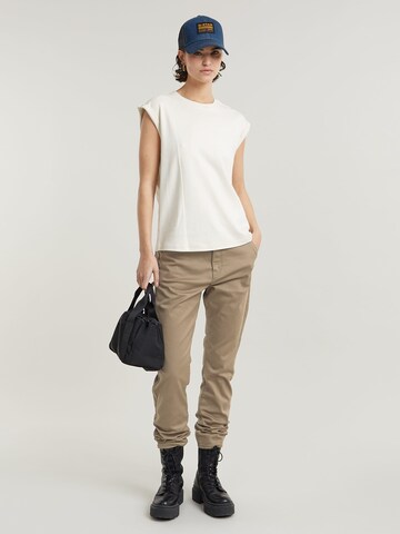 Regular Pantalon chino G-STAR en beige