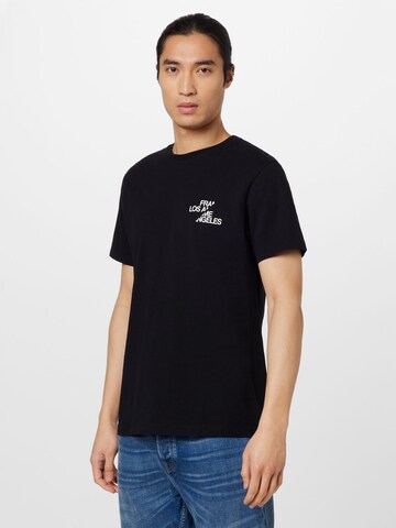 melns FRAME T-Krekls: no priekšpuses