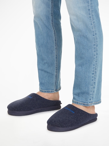 TOMMY HILFIGER Slippers in Blue: front