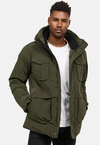 Veste d’hiver 'Edriik XX' STONE HARBOUR en vert : devant