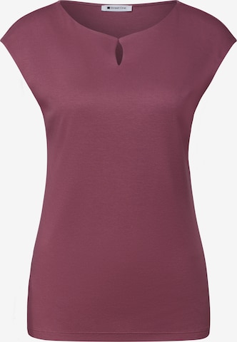 STREET ONE Shirt in Pink: front