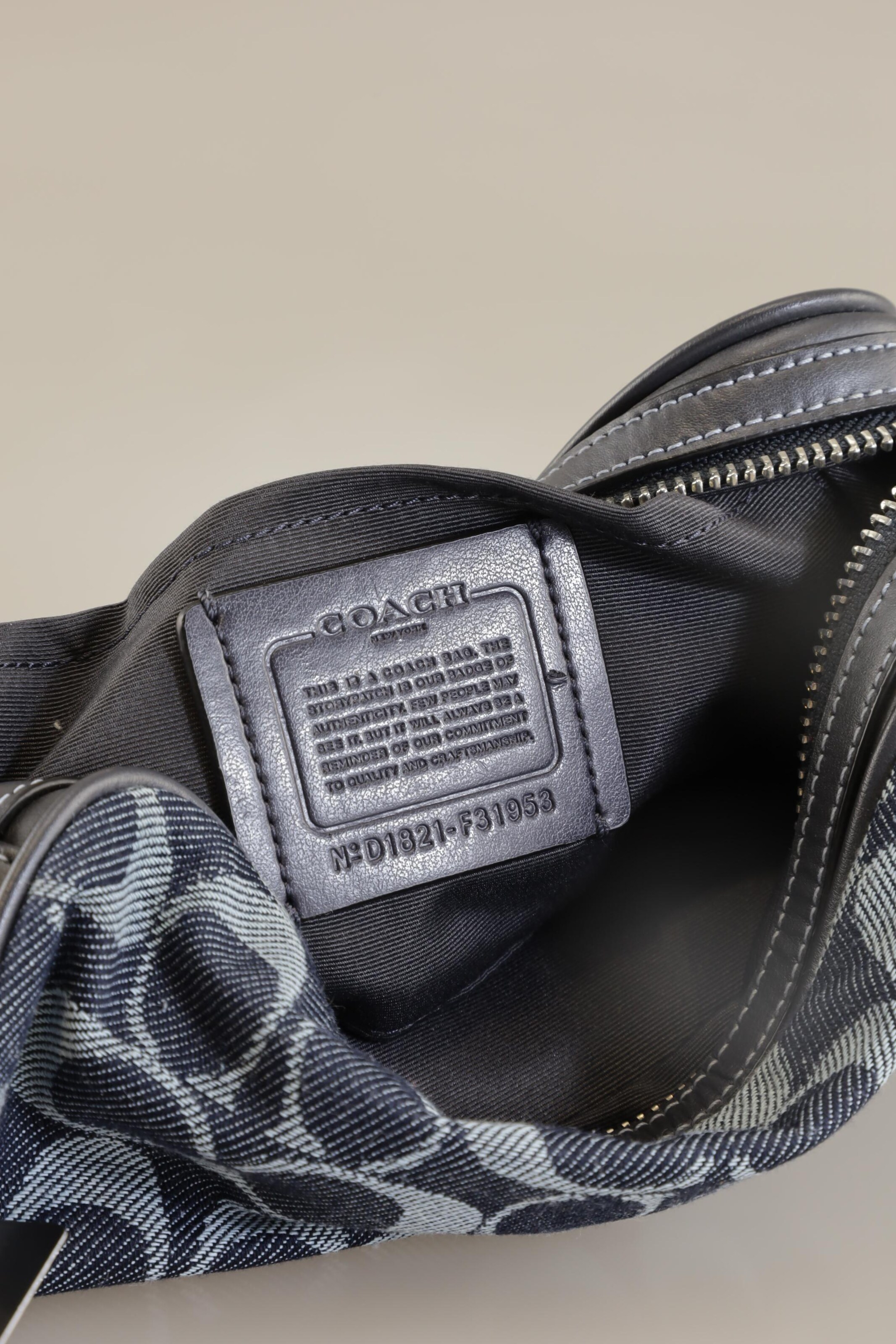 COACH Bag in One size in Blue