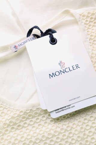 MONCLER T-Shirt XS in Weiß