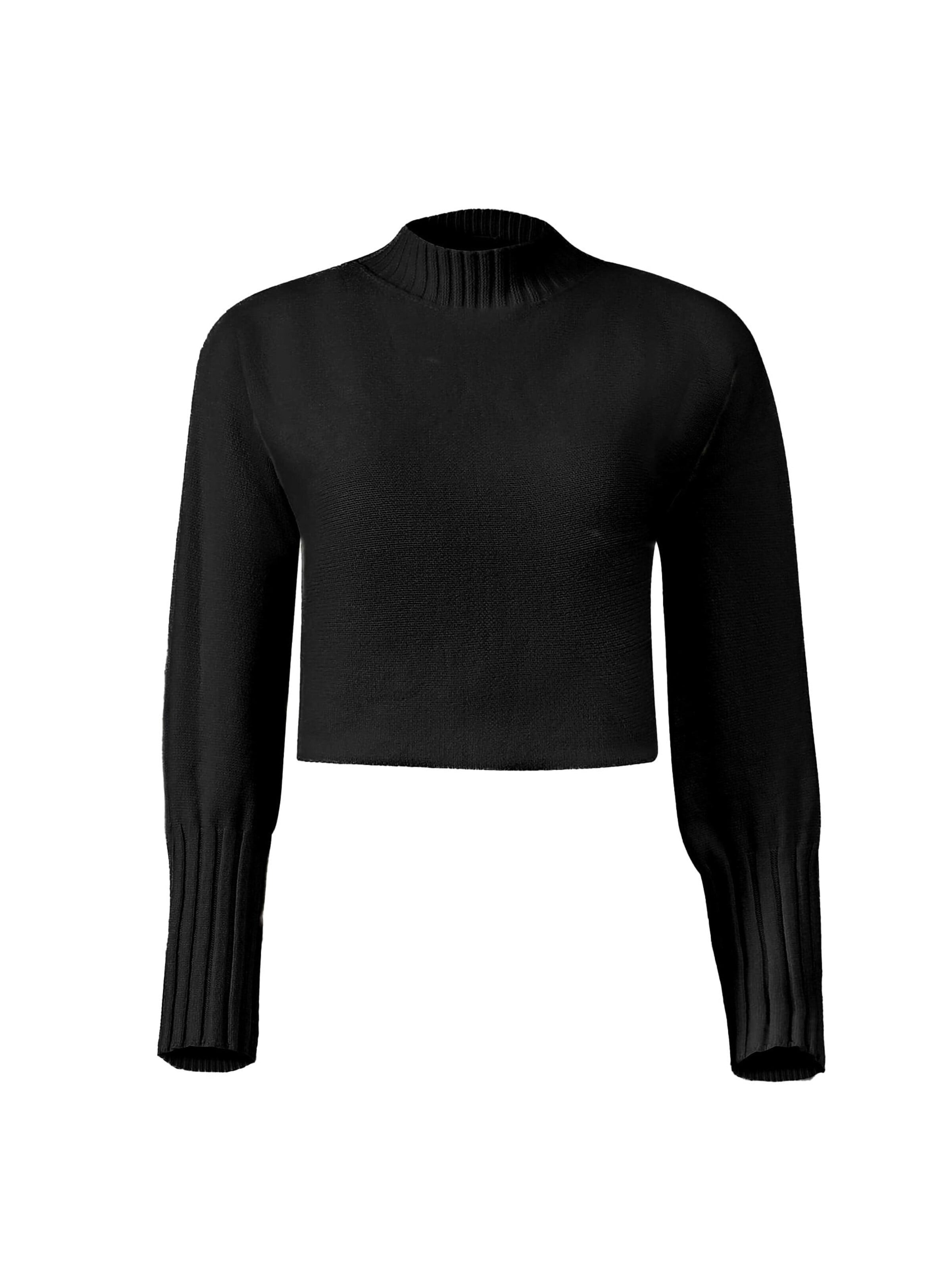 SASSYCLASSY Oversizepullover‌‌‌‌‌‌‌‌‌ in Schwarz: Vorderseite