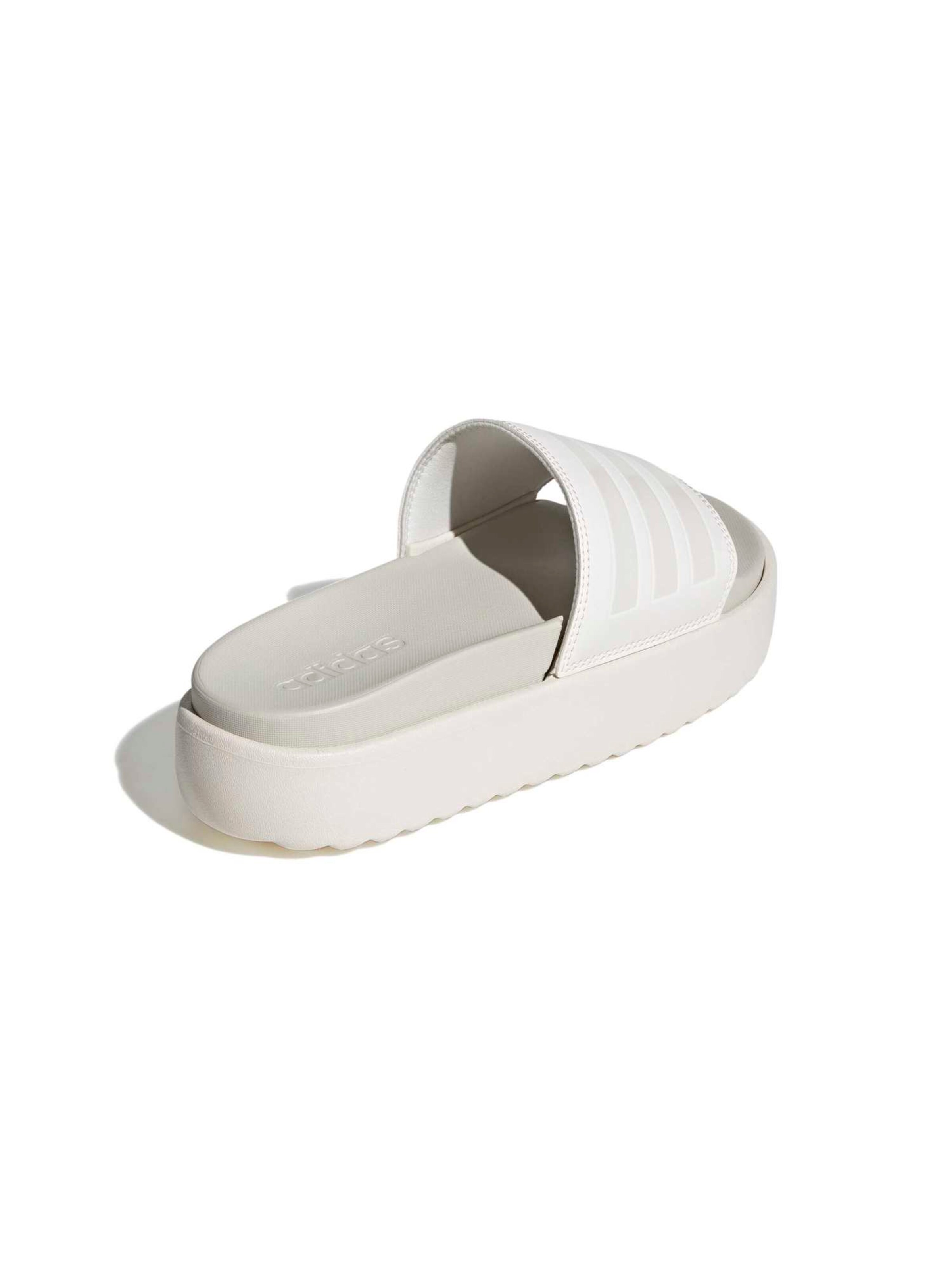 ADIDAS PERFORMANCE Ranna- ja ujumisjalats 'ADILETTE PLATFORM', värv valge