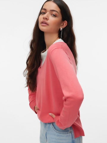 VERO MODA Sweater 'VMSilje' in Pink: front