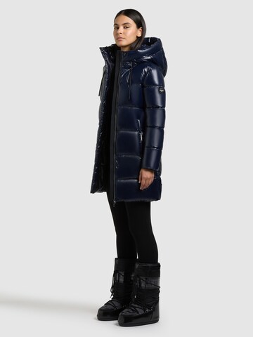 khujo Winterjas 'Janou' in Blauw